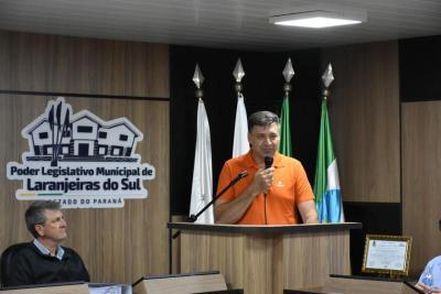 Cresol Vale das Águas PR/MG recebe Moção de Aplausos da Câmara Municipal de Vereadores de Laranjeiras do Sul 